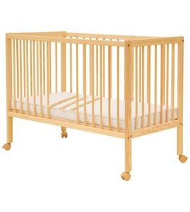 SCARLETT DĚTSKÁ POSTÝLKA SCARLETT DOMINIK - ECO PŘÍRODNÍ (BOROVICE) - VYNDAVACÍ PŘÍČKY - 120 X 60 CM - DŘEVĚNÉ POSTÝLKY - SPINKÁNÍ