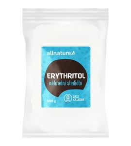 ALLNATURE ERYTHRITOL 500 G - VAŘENÍ A PEČENÍ - PRO MAMINKY