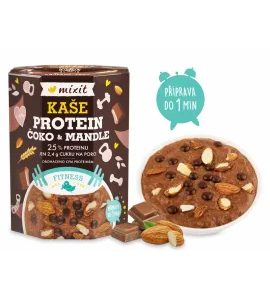 MIXIT MINUTOVÁ KAŠE – PROTEIN A ČOKOLÁDA - DO TAŠKY NA VYCHÁZKU - PRO MAMINKY