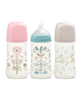 SUAVINEX SUAVINEX | GOLD KOJENECKÁ LÁHEV 270ML FYZIOL PRŮTOK M - KOJENECKÉ LAHVE - KRMENÍ