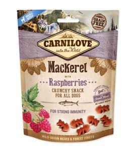 Carnilove Dog Crunchy Snack Mackerel with Raspberries with fresh meat 200g