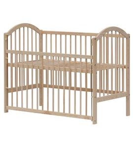 SCARLETT DĚTSKÁ POSTÝLKA SCARLETT ALENKA - ECO PŘÍRODNÍ (BOROVICE) - STAHOVACÍ BOČNICE - 120 X 60 CM - DŘEVĚNÉ POSTÝLKY - SPINKÁNÍ