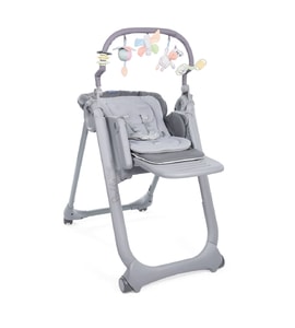 CHICCO POLLY MAGIC RELAX GRAPHITE - JÍDELNÍ ŽIDLIČKY PLASTOVÉ - KRMENÍ