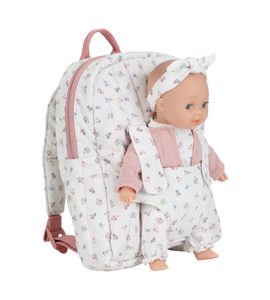 LITTLE DUTCH BATŮŽEK S NOSÍTKEM PRO PANENKY PINK - LITTLE DUTCH - PRO DĚTI