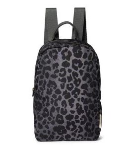 STUDIO NOOS PUFFY MINI BACKPACK BATŮŽEK BLACK LEOPARD - ORGANIZÉRY A KOŠÍKY - KOČÁRKY A PŘÍSLUŠENSTVÍ