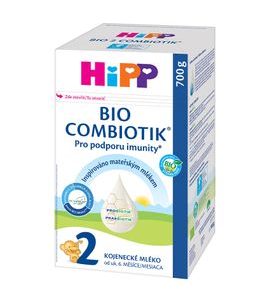 HIPP POKRAČOVACÍ MLÉČNÁ KOJENECKÁ VÝŽIVA HIPP 2 BIO COMBIOTIK 700G - KOJENECKÁ MLÉKA - KRMENÍ