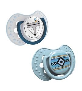 LOVI DUDLÍK SILIKONOVÝ DYNAMICKÝ 0-3M INDIAN SUMMER 2KS BOY - ŠIDÍTKA A DOPLŇKY - KRMENÍ