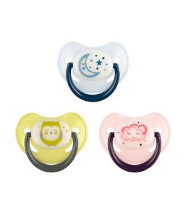 CANPOL BABIES DUDLÍK 18M+ SILIKONOVÝ ANATOMICKÝ NIGHT DREAMS - ŠIDÍTKA A DOPLŇKY - KRMENÍ