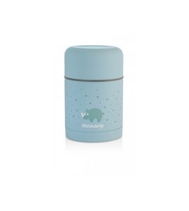 MINILAND TERMOSKA SILKY NA JÍDLO BLUE 600ML - TERMOOBALY A TERMOSKY - KRMENÍ