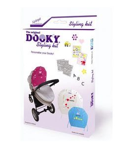 DOOKY KREATIVNÍ SADA DOOKY STYLING KIT - SLUNEČNÍKY A CLONY - KOČÁRKY A PŘÍSLUŠENSTVÍ