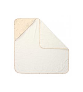 LITTLE DUTCH OSUŠKA S KAPUCÍ 75X75 CM HUSA NEWBORN NATURALS - OSUŠKY A DĚTSKÉ ŽUPANY - KOUPÁNÍ A ZDRAVÍ