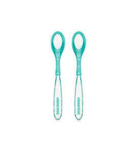 KIKKABOO LŽIČKY S TEPELNÝM SENZOREM 2 KS BOO MINT - LŽIČKY A PŘÍBORY - KRMENÍ