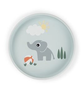 DONE BY DEER STICK & STAY JÍDELNÍ TALÍŘ PLAYGROUND - MISKY, TALÍŘKY A PODLOŽKY - KRMENÍ