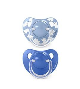 SUAVINEX DUDLÍK ANATOMICKÝ SILIKON 6/18 M 2 KS WILD & FREE - SAVIČKY A PÍTKA - KRMENÍ