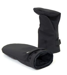 EMITEX RUKAVICE SOFT BLACK - RUKÁVNÍKY NA KOČÁREK - KOČÁRKY A PŘÍSLUŠENSTVÍ