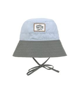 LÄSSIG SPLASH SUN PROTECTION FISHING HAT SKY BLUE/DEEP OLIVE 19-36 MO. - ČEPIČKY A KLOBOUČKY - PRO DĚTI