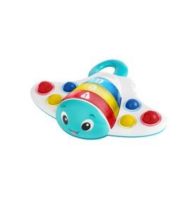 BABY EINSTEIN HRAČKA SENZORICKÁ RÁJE POP & EXPLORE STINGRAY™ 6M+ - HRAČKY SE ZVUKY - PRO DĚTI