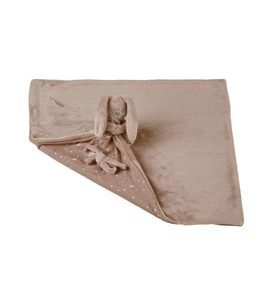 NATTOU DEČKA S MAZLÍČKEM LAPIDOU GLOW MĚDĚNĚ ZELENÁ 50 X 50 CM, 0 M+ - DĚTSKÉ DEKY PRO MIMINKA - SPINKÁNÍ