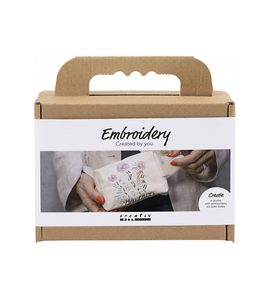 CREATIV COMPANY KREATIVNÍ SADA VYŠÍVANÁ TOALETNÍ TAŠKA - VÝTVARNÉ POMŮCKY A HRAČKY - PRO DĚTI