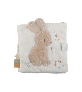 LITTLE DUTCH TEXTILNÍ KNÍŽKA S AKTIVITAMI NEWBORN NATURALS - FARMA - PRO DĚTI