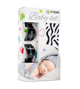 T-TOMI BABY SET - ZEBRA - OSUŠKY A DĚTSKÉ ŽUPANY - KOUPÁNÍ A ZDRAVÍ