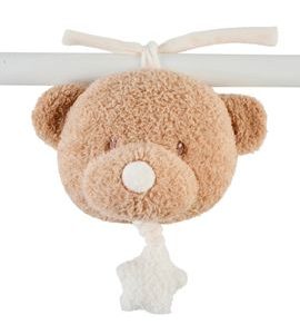 NATTOU HRAČKA HUDEBNÍ TEDDY MEDVÍDEK 16 CM, 0M+ - HRAČKY K ZAVĚŠENÍ - PRO DĚTI
