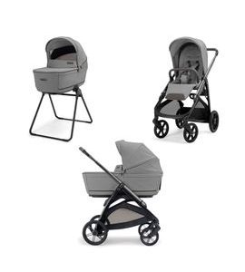 KOČÁREK INGLESINA APTICA DUO 2V1 2026 CRYSTAL GREY - DVOJKOMBINACE - KOČÁRKY A PŘÍSLUŠENSTVÍ