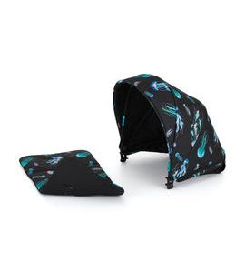 PETITE&MARS STŘÍŠKA KE KOČÁRKU ROYAL3 LIMITED 100 JELLYFISH - SLUNEČNÍKY A CLONY - KOČÁRKY A PŘÍSLUŠENSTVÍ