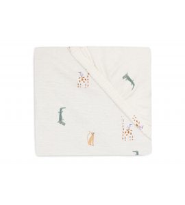 JOLLEIN PROSTĚRADLO NAPÍNACÍ 140/150 X 70/75 CM JUNGLE JAMBO - PROSTĚRADLA - SPINKÁNÍ