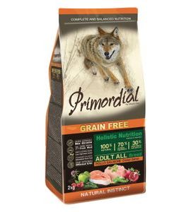 PGF ADULT CHICKEN & SALMON 12 KG - GRANULE PRO PSY - CHOVATELSKÉ POTŘEBY MALVÍKZOO