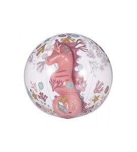 LITTLE DUTCH NAFUKOVACÍ MÍČ 3D OCEAN DREAMS PINK - NAFUKOVACÍ HRAČKY - PRO DĚTI