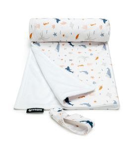 T-TOMI PŘEBALOVACÍ PODLOŽKA WHITE - PŘEBALOVACÍ PODLOŽKY - PŘEBALOVÁNÍ