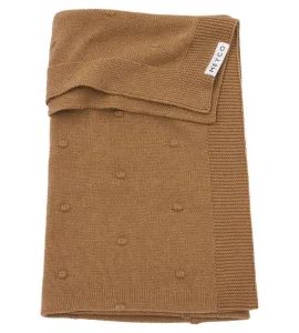 MEYCO DEKA MINI KNOTS - TOFFEE - DĚTSKÉ DEKY PRO MIMINKA - SPINKÁNÍ