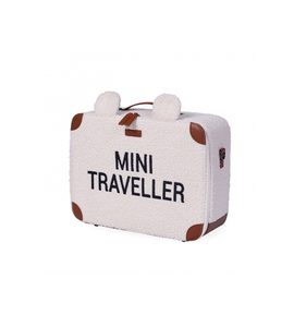 CHILDHOME DĚTSKÝ CESTOVNÍ KUFR TEDDY OFF WHITE - BATOHY A TAŠKY - PRO DĚTI