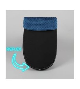 NÁNOŽNÍK ČERNÝ + DENIM REFLEX - NÁNOŽNÍKY - KOČÁRKY A PŘÍSLUŠENSTVÍ