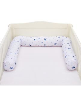 FILLIKID MANTINEL VÁLEC DO POSTÝLKY JERSEY STARS WHITE/BLUE 190 CM - MANTINELY - SPINKÁNÍ