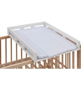 SCARLETT PŘEBALOVACÍ PULT OGY NA POSTÝLKU BÍLÝ S PŘEBALOVACÍ PODLOŽKOU PERLA BÍLÁ - PŘEBALOVACÍ PULTY - PŘEBALOVÁNÍ