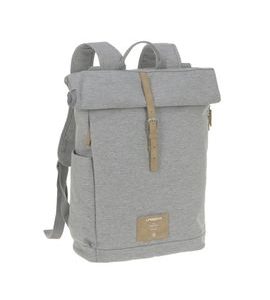LÄSSIG FAMILY GREEN LABEL ROLLTOP BACKPACK GREY MÉLANGE - LIMITED EDITION - PŘEBALOVACÍ BATOHY - KOČÁRKY A PŘÍSLUŠENSTVÍ