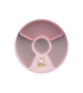 LITTLE DUTCH DĚTSKÝ TALÍŘ DĚLENÝ FAIRY GARDEN - MISKY, TALÍŘKY A PODLOŽKY - KRMENÍ