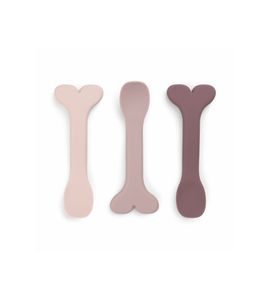 DONE BY DEER SILIKONOVÉ BABY LŽIČKY WALLY 3KS 2023 - LŽIČKY A PŘÍBORY - KRMENÍ