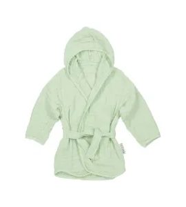 MEYCO MUŠELÍNOVÝ ŽUPÁNEK 86/92 - SOFT GREEN - OSUŠKY A DĚTSKÉ ŽUPANY - KOUPÁNÍ A ZDRAVÍ