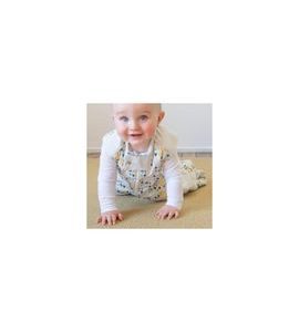 ERGOPOUCH® SPACÍ PYTEL SLEEPING BAG ORGANIC COTTON 2,5 TOG - TRIBAL TEAL 2-12M - SPACÍ PYTLE - SPINKÁNÍ
