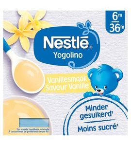 NESTLÉ YOGOLINO VANILKA 4X100G - OVOCE/DEZERTY - KRMENÍ