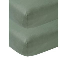 MEYCO ŽERZEJOVÉ PROSTĚRADLO 60X120 - FOREST GREEN - PROSTĚRADLA - SPINKÁNÍ