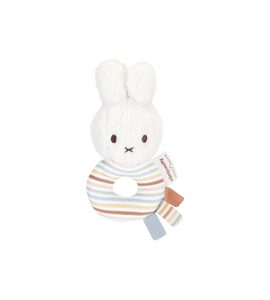 LITTLE DUTCH CHRASTÍTKO KRÁLÍČEK MIFFY VINTAGE PROUŽKY - CHRASTÍTKA - PRO DĚTI