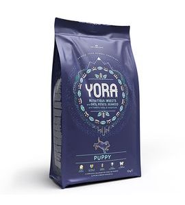 YORA DOG PUPPY GRANULE Z HMYZU PRO ŠTĚŇATA 12KG - KRMIVO PRO ŠTĚŇATA - CHOVATELSKÉ POTŘEBY MALVÍKZOO