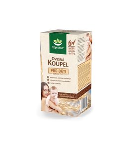 TOPNATUR OVESNÁ KOUPEL PRO DĚTI 6X25 G SÁČEK 13.4.24 - KOSMETIKA PRO CELOU RODINU - PRO MAMINKY