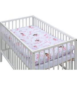 SCARLETT DĚTSKÁ POSTÝLKA S KOMPLETNÍ VÝBAVOU SCARLETT VÍLA - 120 X 60 CM - DŘEVĚNÉ POSTÝLKY - SPINKÁNÍ