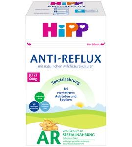 HIPP 4X SPECIÁLNÍ KOJENECKÁ VÝŽIVA HIPP ANTI-REFLUX 600G - KOJENECKÁ MLÉKA - KRMENÍ