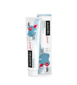 SUAVINEX DĚTSKÁ ZUBNÍ PASTA JUNIOR S JAHODOVOU PŘÍCHUTÍ - ZUBNÍ KARTÁČKY A PASTY - KOUPÁNÍ A ZDRAVÍ